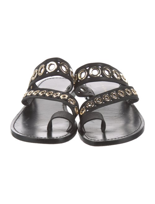 Sandro Leather Slides