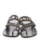 Sandro Leather Slides