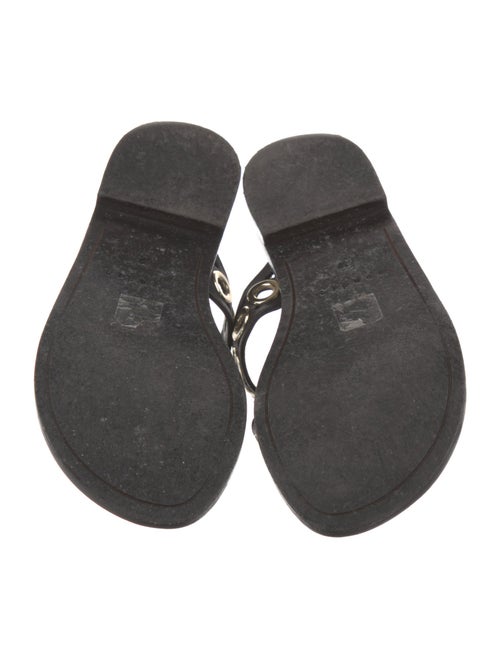 Sandro Leather Slides
