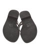 Sandro Leather Slides