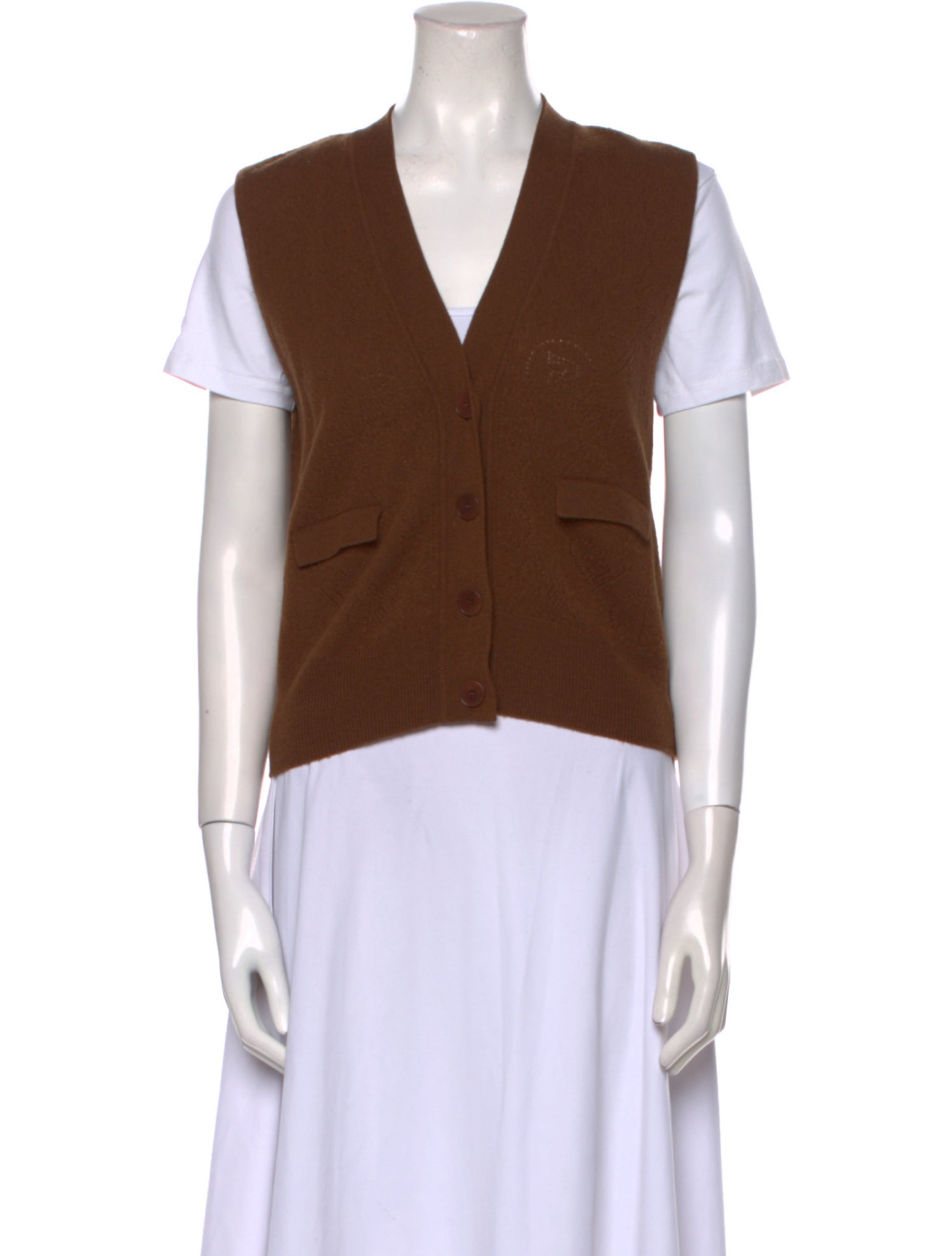 Sandro Wool V-Neck Sweater