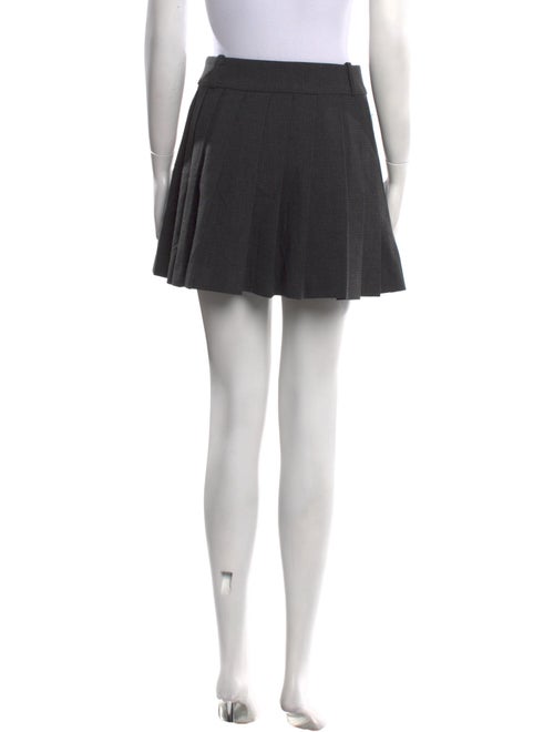 Sandro Pleated Accents Mini Skirt