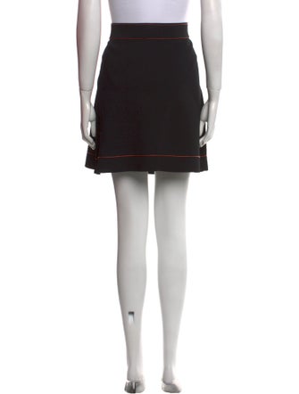 Sandro Embroidered Accent Mini Skirt