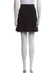 Sandro Embroidered Accent Mini Skirt