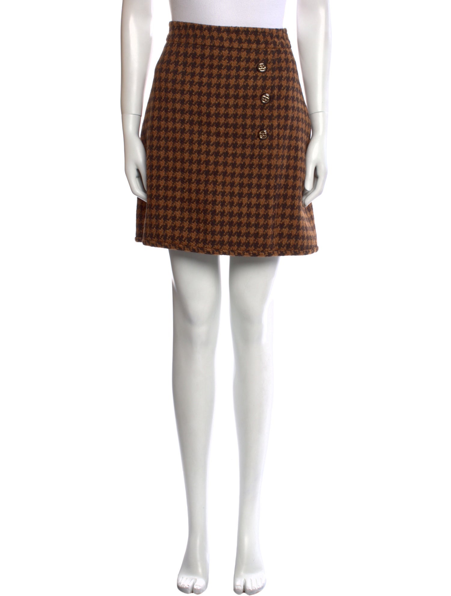 Sandro Virgin Wool Mini Skirt w/ Tags