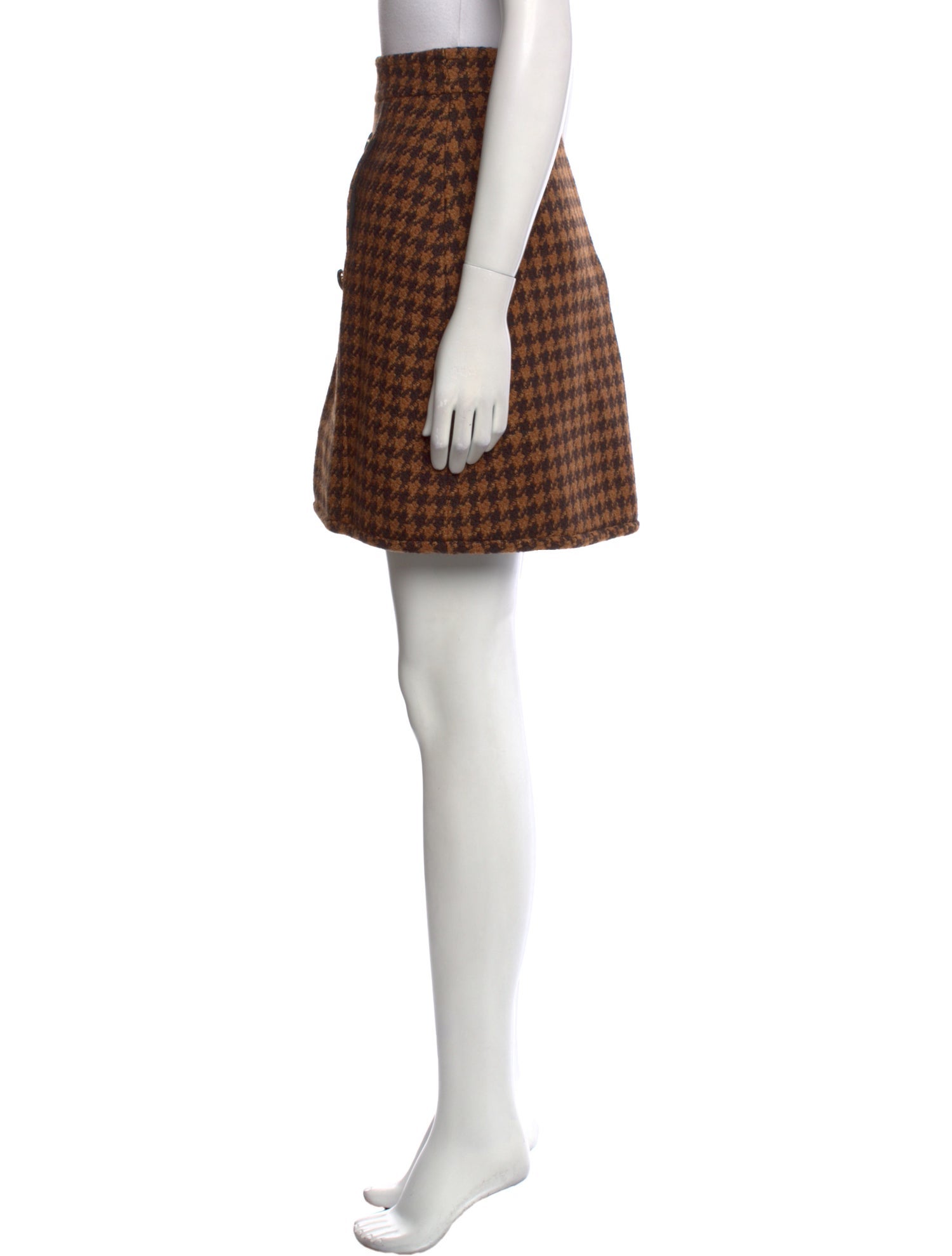 Sandro Virgin Wool Mini Skirt w/ Tags