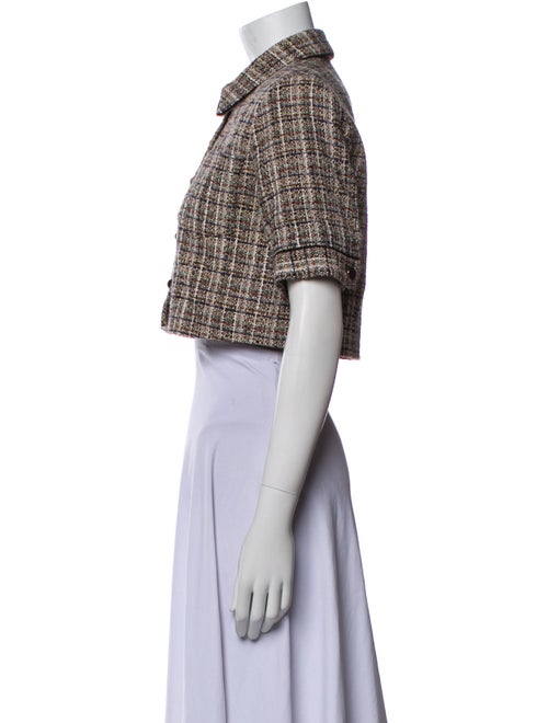 Sandro Tweed Pattern Bolero