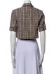 Sandro Tweed Pattern Bolero