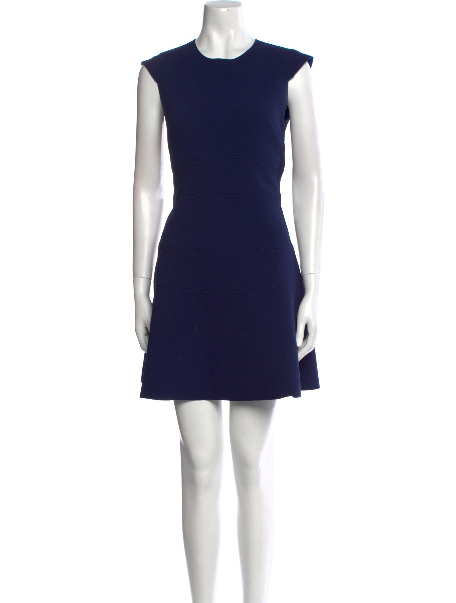 Sandro Crew Neck Mini Dress