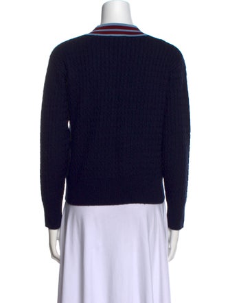 Sandro Wool V-Neck Sweater