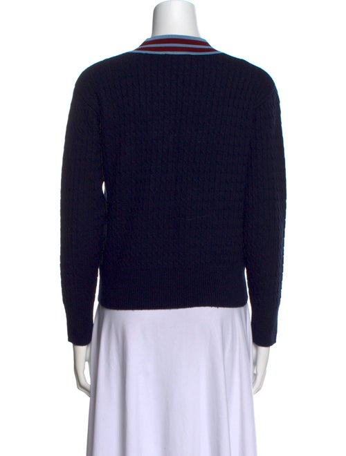 Sandro Wool V-Neck Sweater