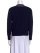 Sandro Wool V-Neck Sweater