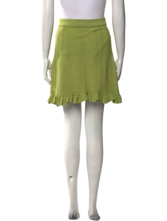 Sandro Ruffle Embellishment Mini Skirt