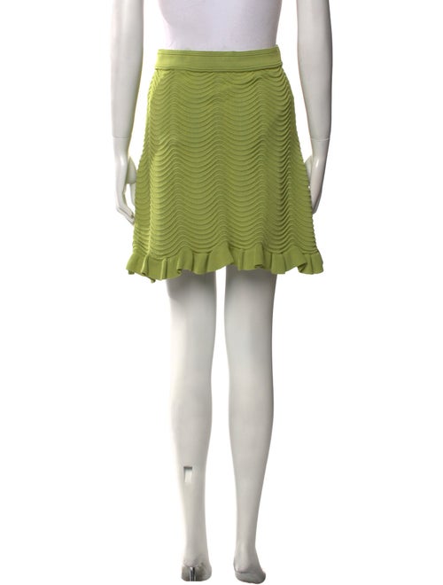 Sandro Ruffle Embellishment Mini Skirt