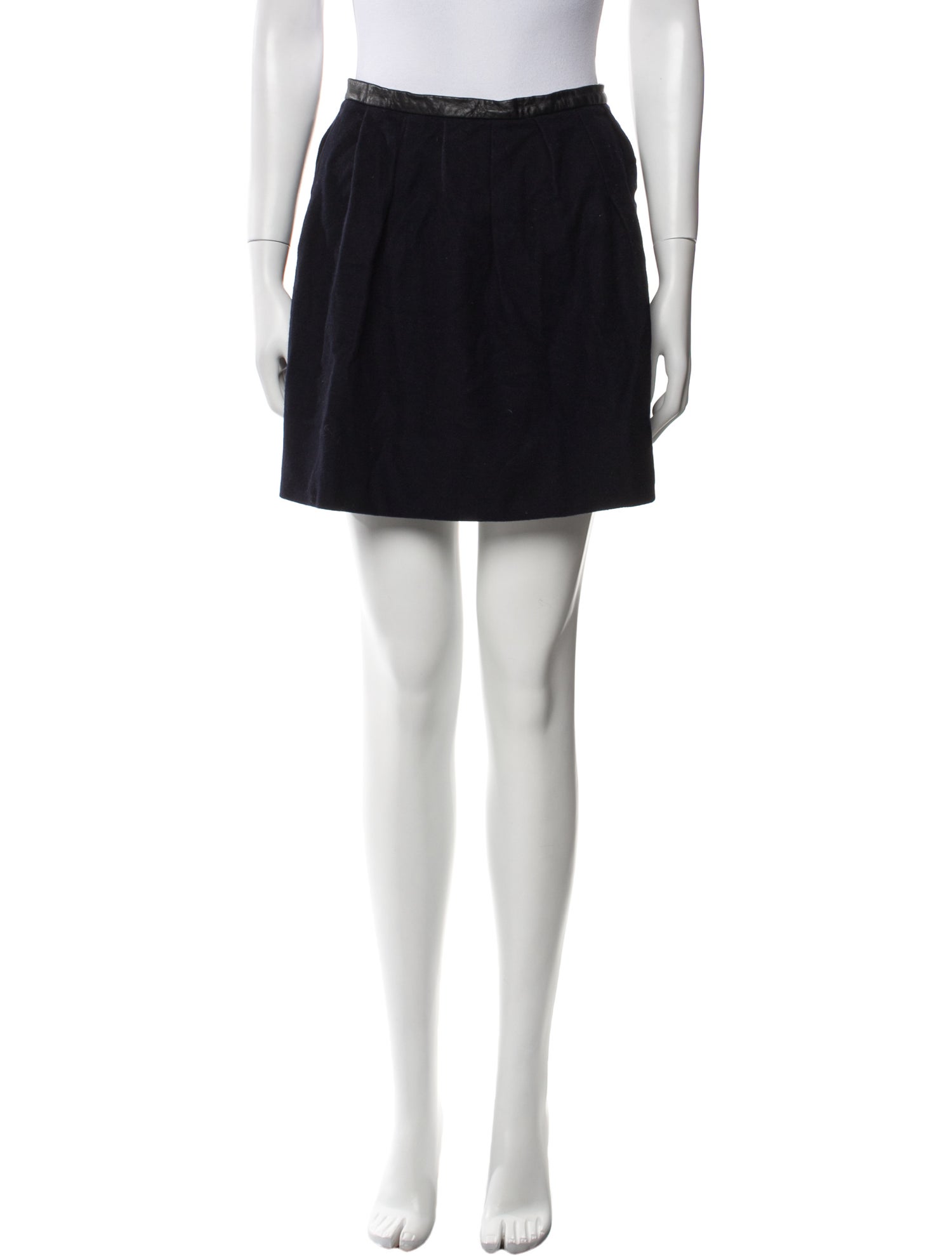 Sandro Wool Mini Skirt