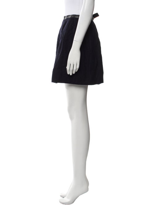 Sandro Wool Mini Skirt