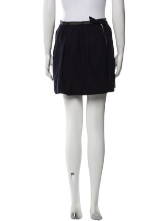 Sandro Wool Mini Skirt