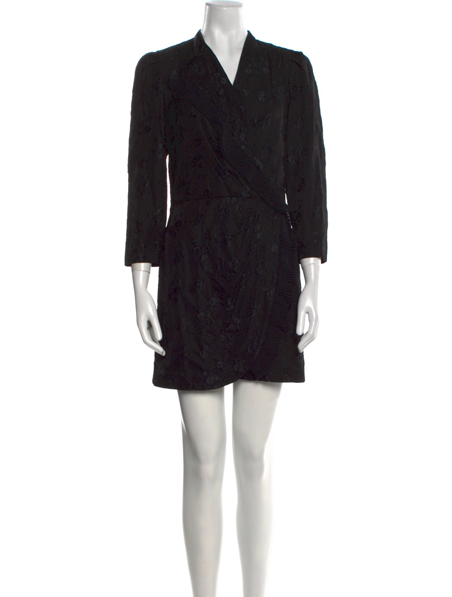 Sandro Printed Mini Dress