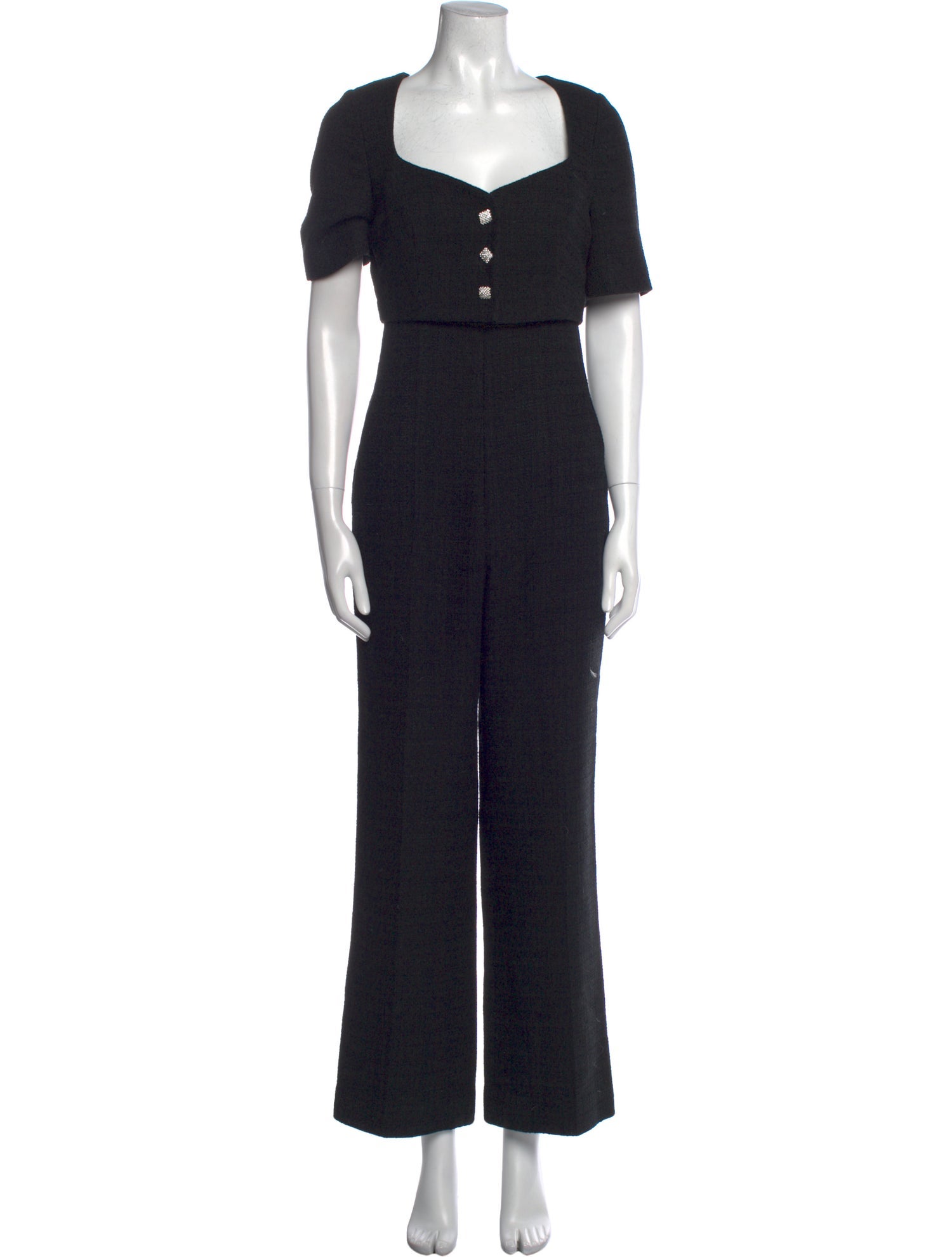 Sandro Scoop Neck Jumpsuit
