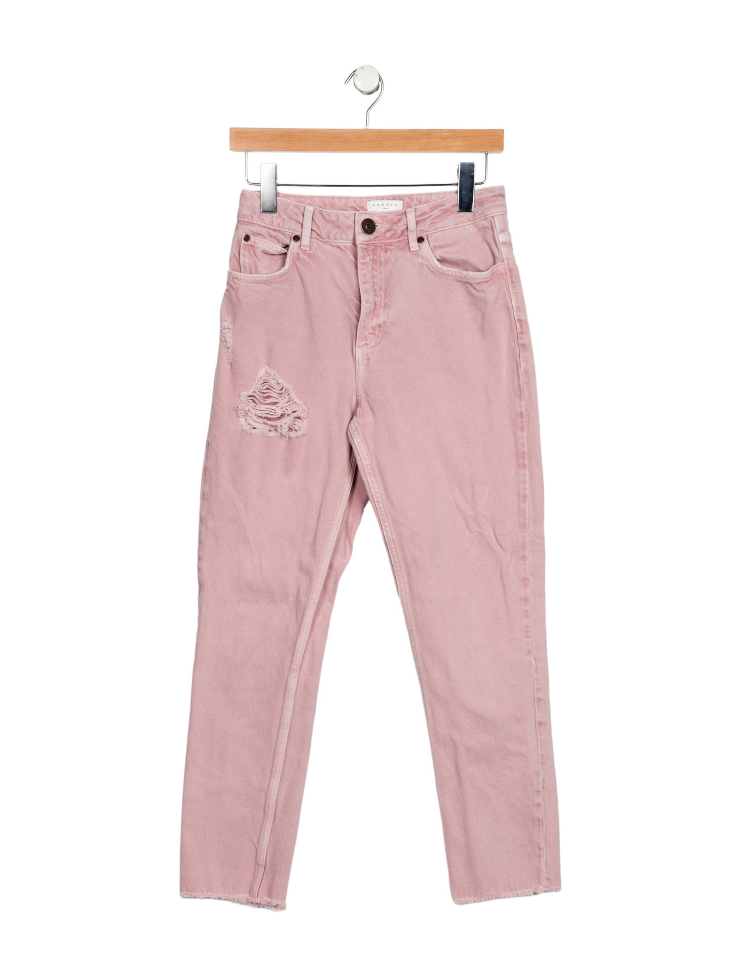 Sandro Mid-Rise Skinny Leg Jeans