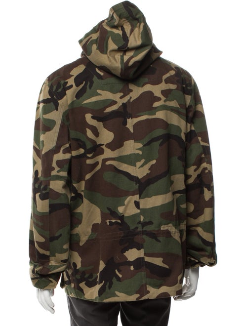 Sandro Camouflage Print Utility Jacket