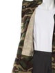 Sandro Camouflage Print Utility Jacket
