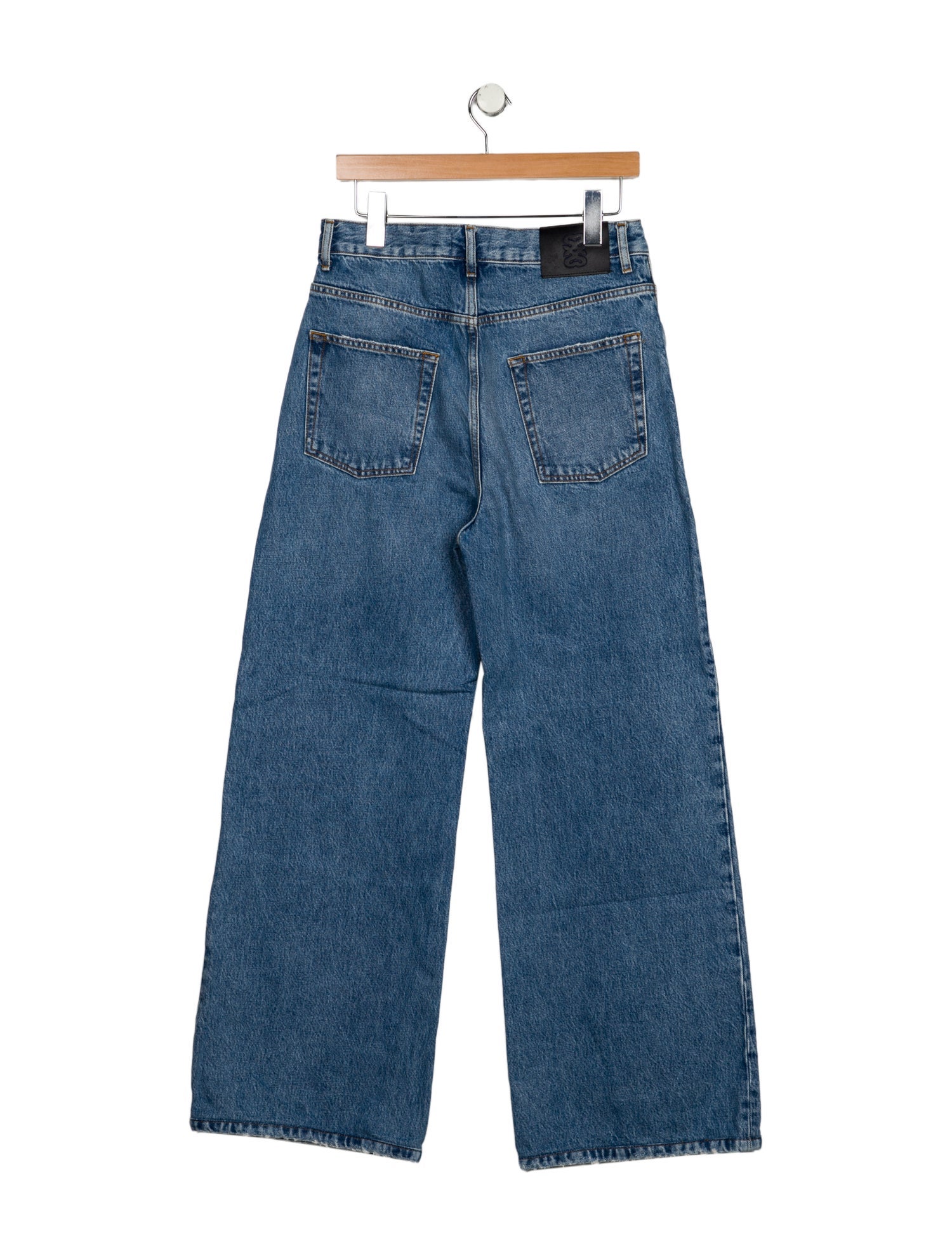 Sandro High-Rise Wide Leg Jeans
