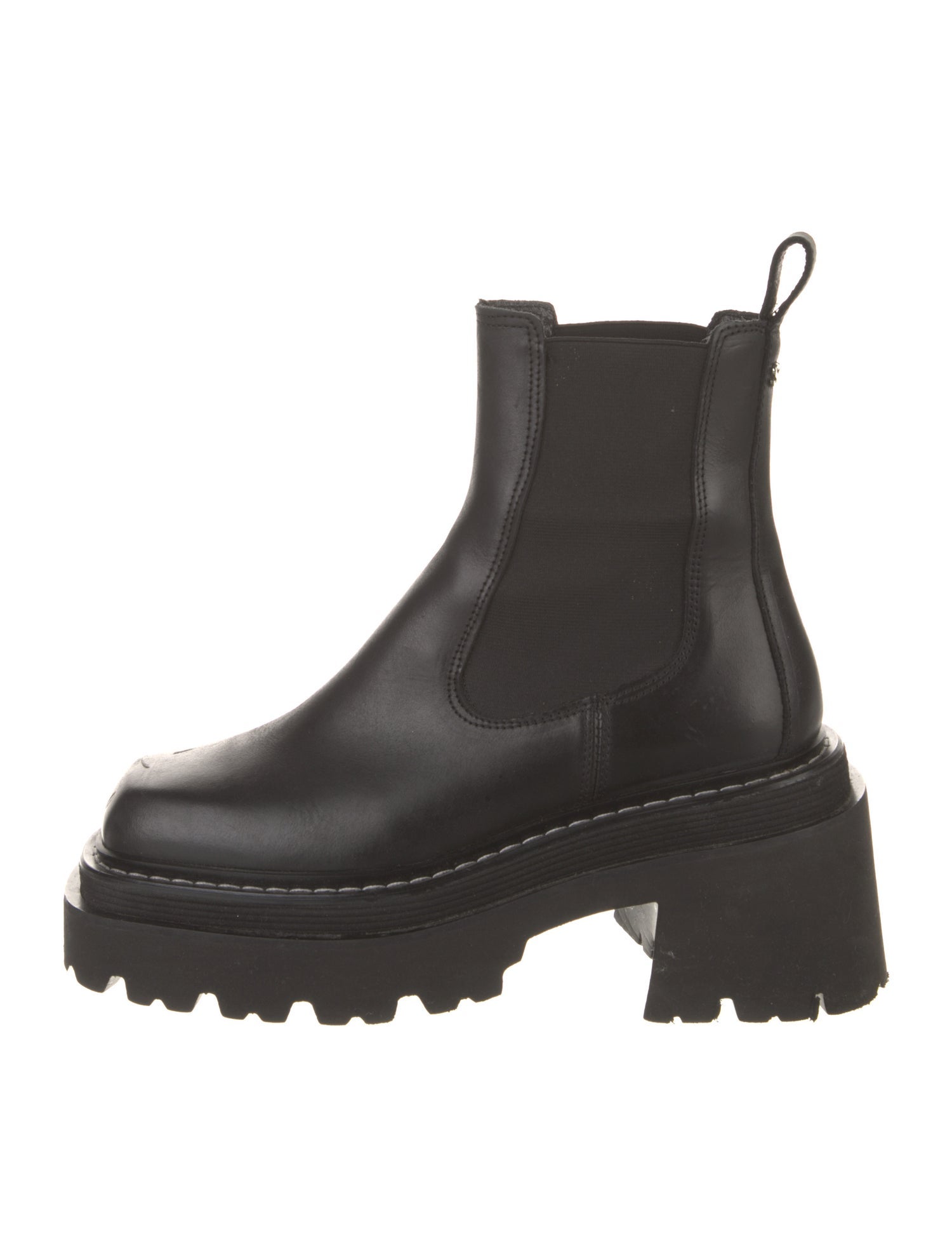 Sandro Leather Chelsea Boots