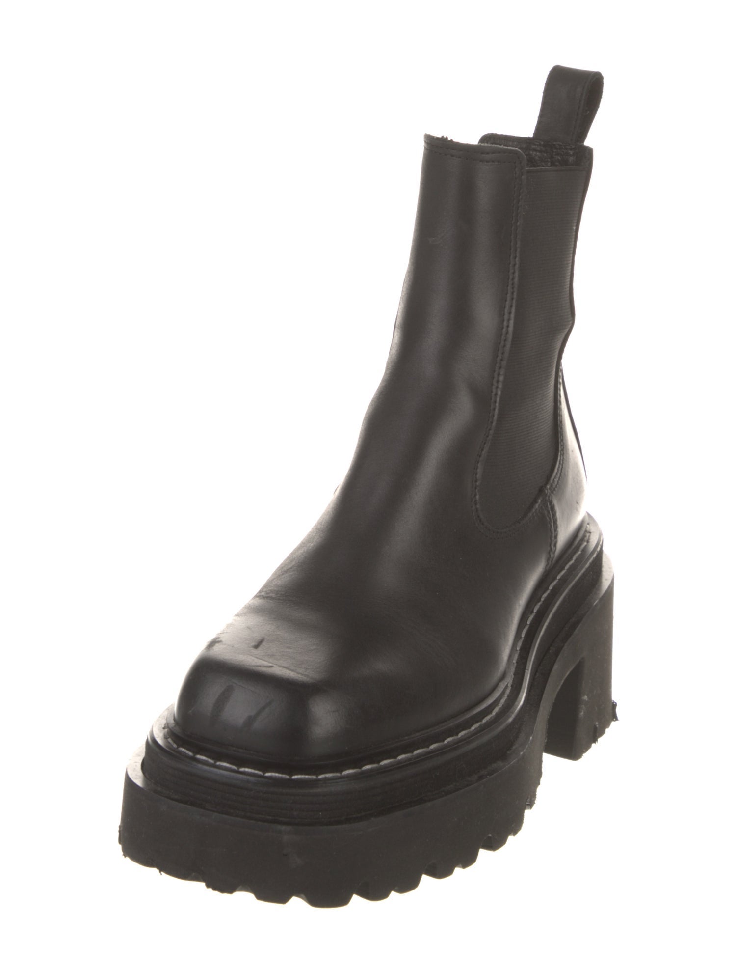 Sandro Leather Chelsea Boots