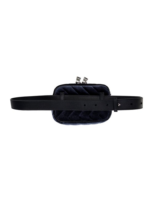 Sandro Velvet Belt Bag