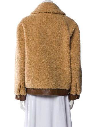 Sandro Colorblock Pattern Coat