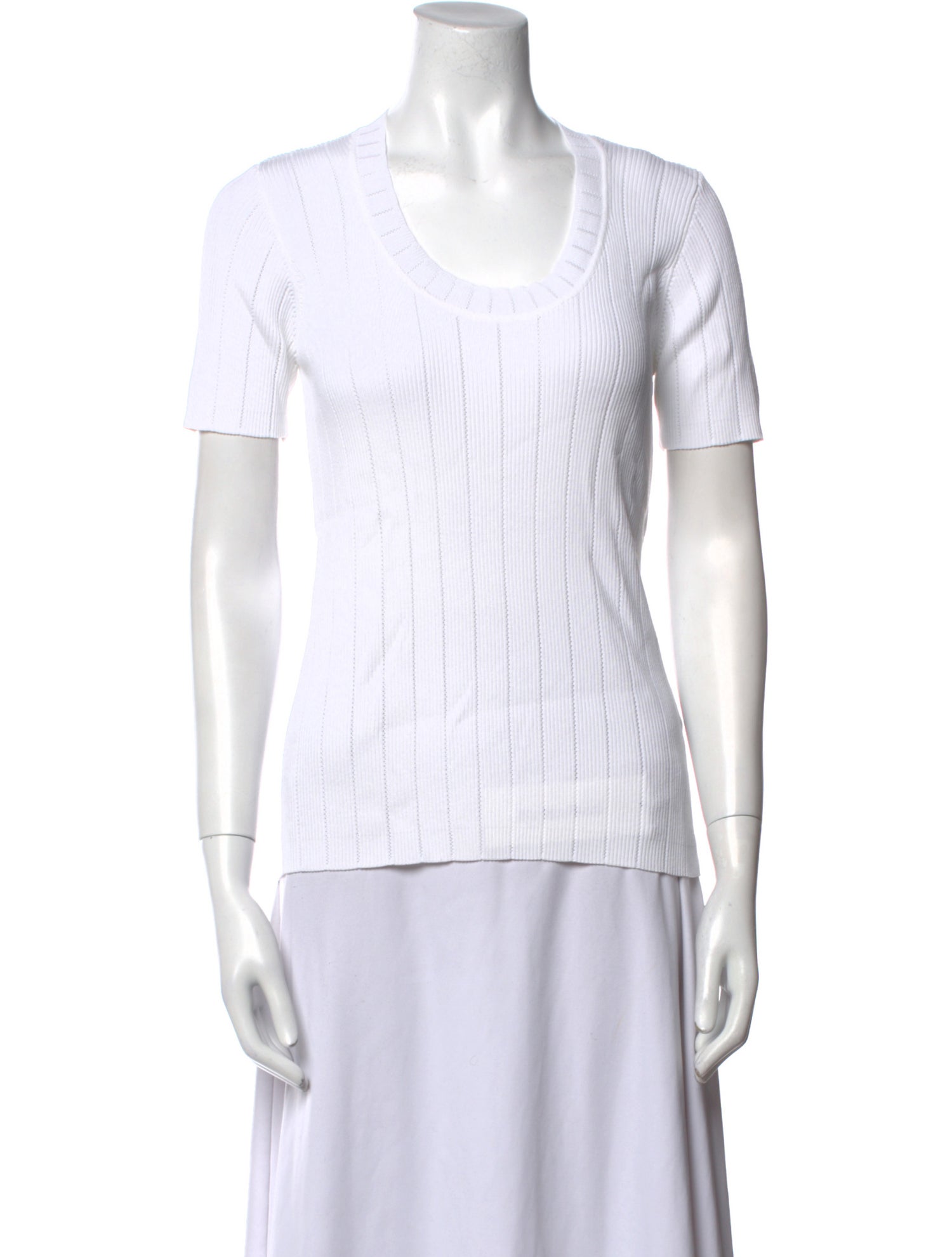 Sandro Scoop Neck Short Sleeve T-Shirt