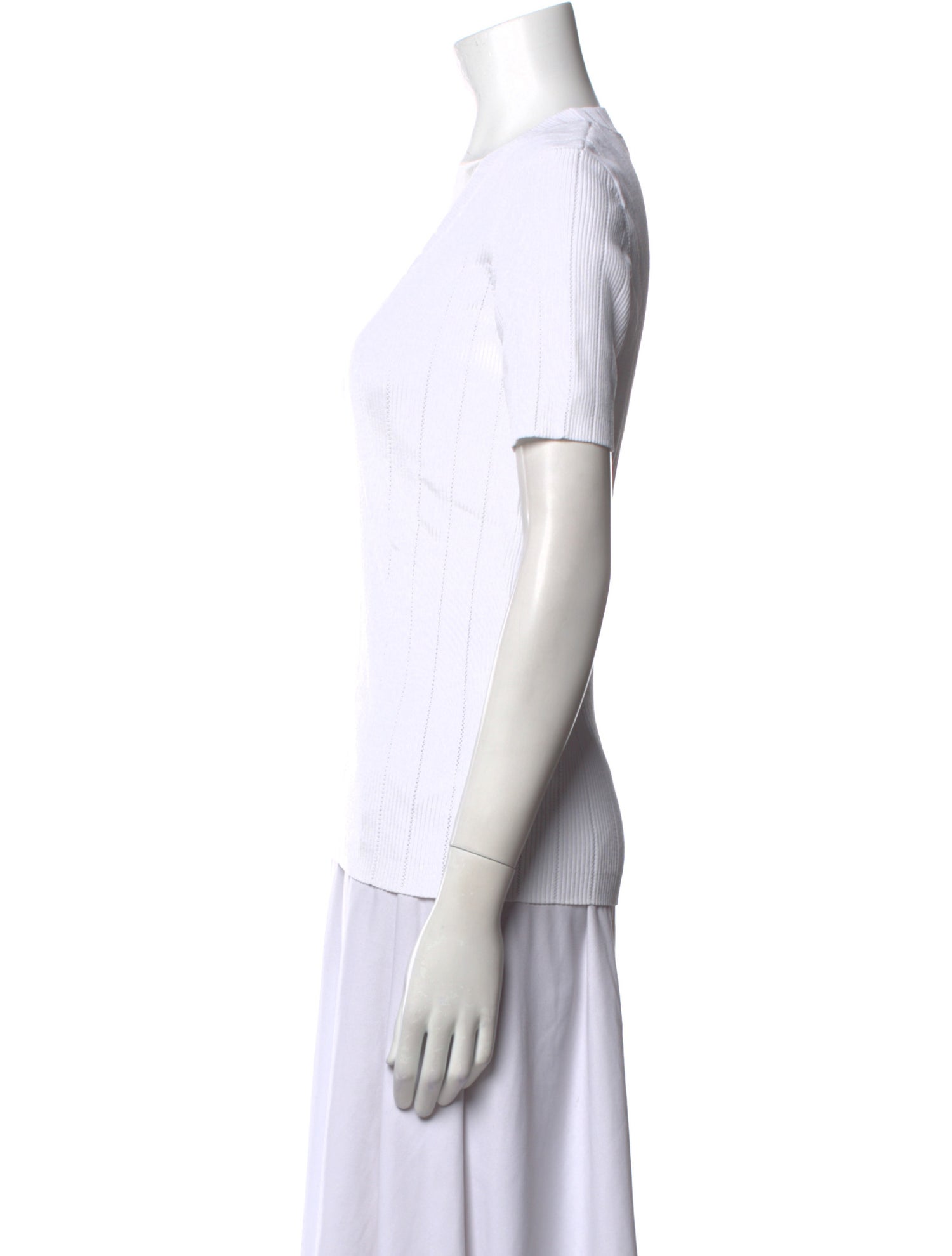 Sandro Scoop Neck Short Sleeve T-Shirt