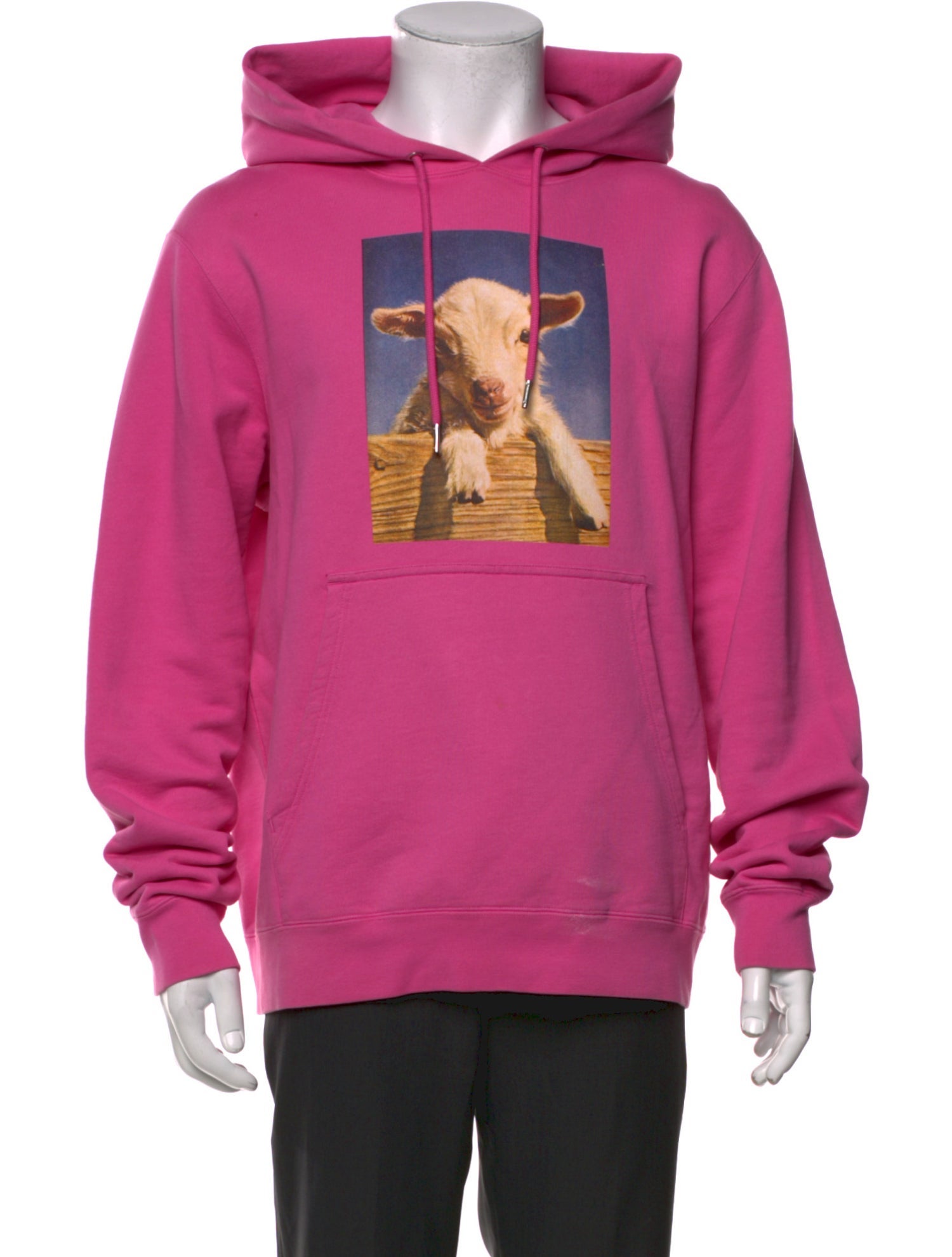 Sandro Graphic Print Crew Neck Hoodie