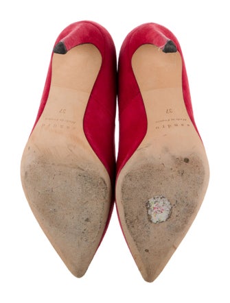 Sandro Suede Pumps