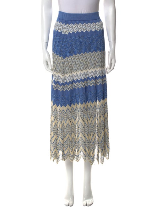 Sandro Striped Knee-Length Skirt