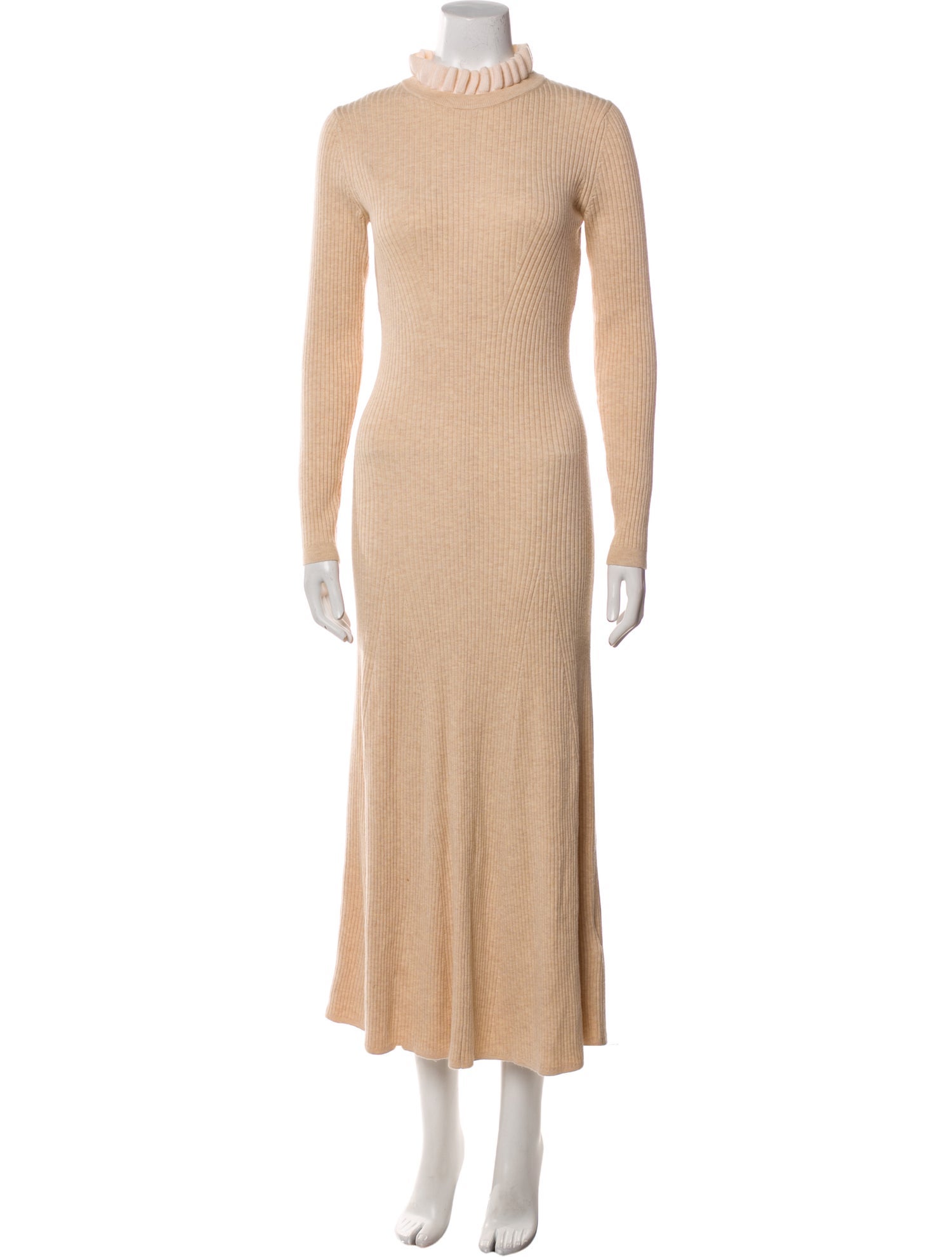 Sandro Wool Long Dress