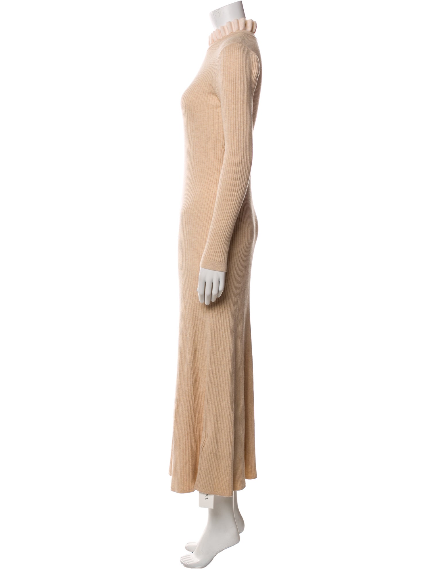 Sandro Wool Long Dress