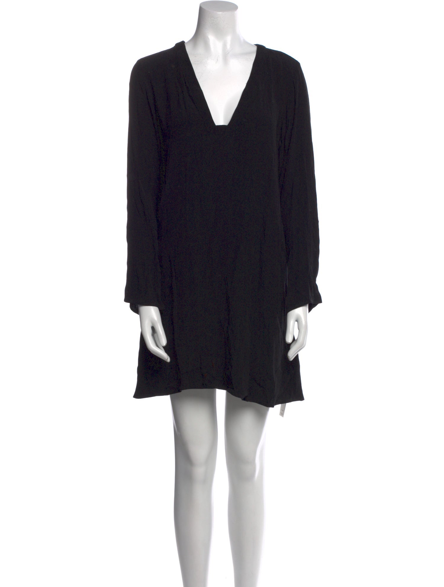 Sandro V-Neck Mini Dress