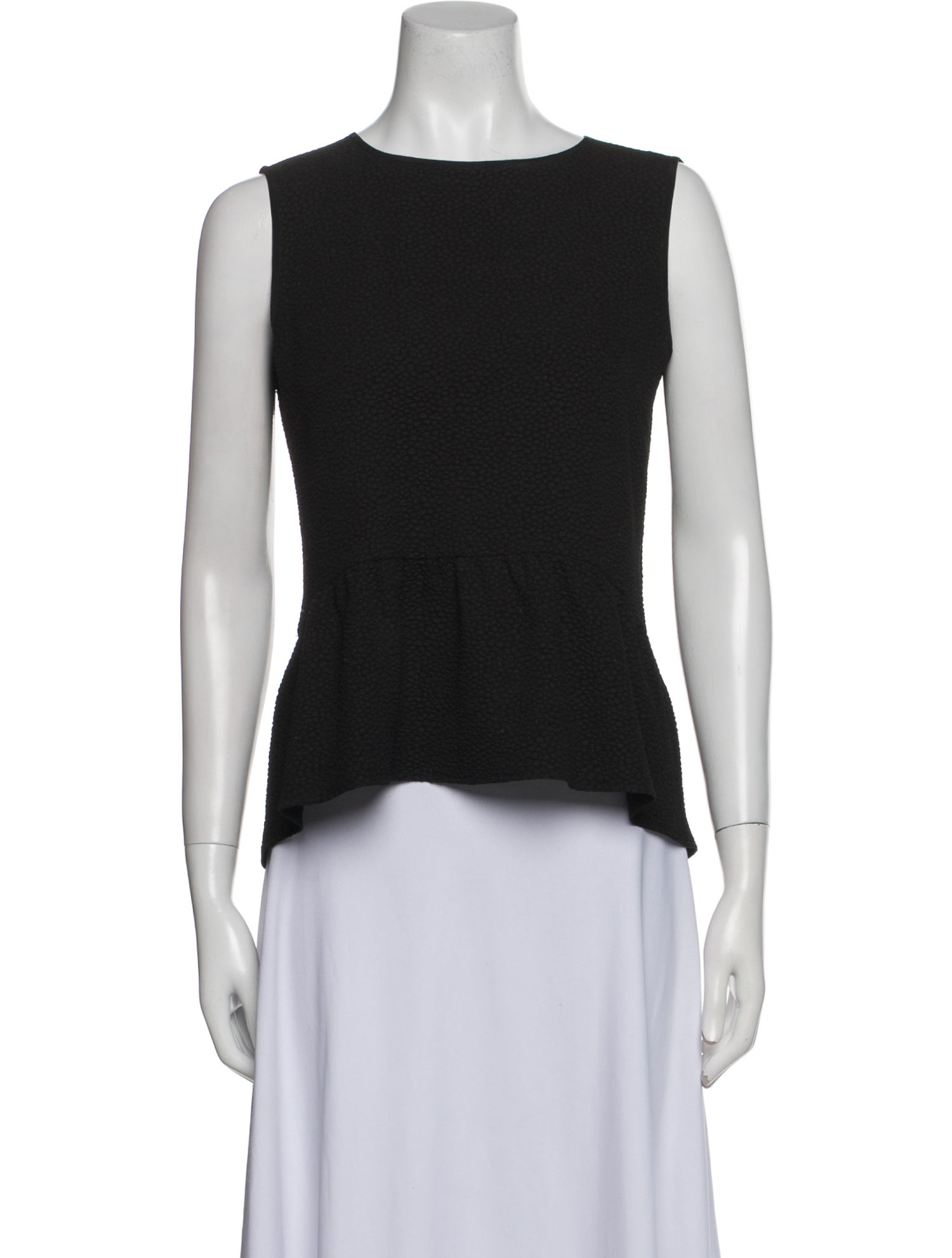 Sandro Scoop Neck Sleeveless Top