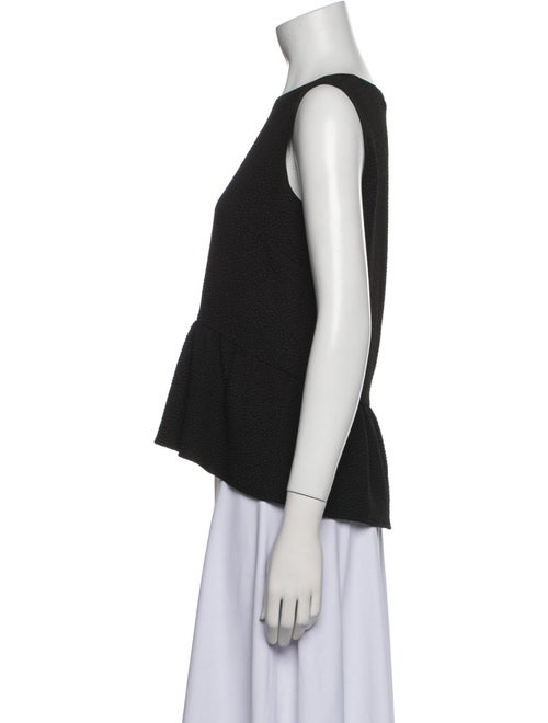 Sandro Scoop Neck Sleeveless Top