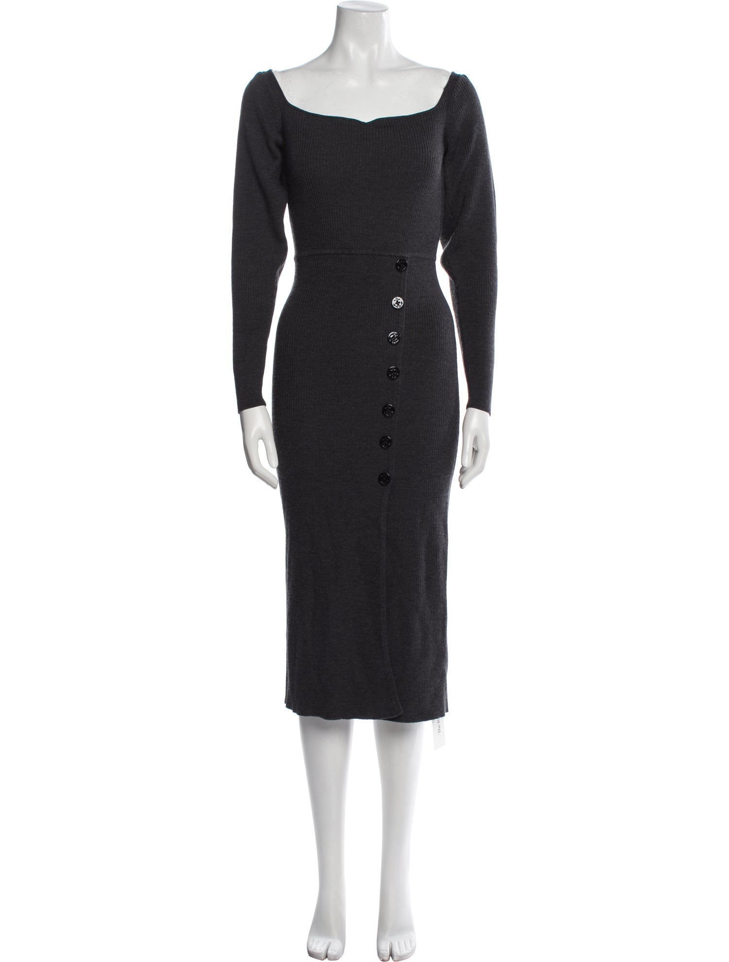 Sandro Wool Midi Length Dress