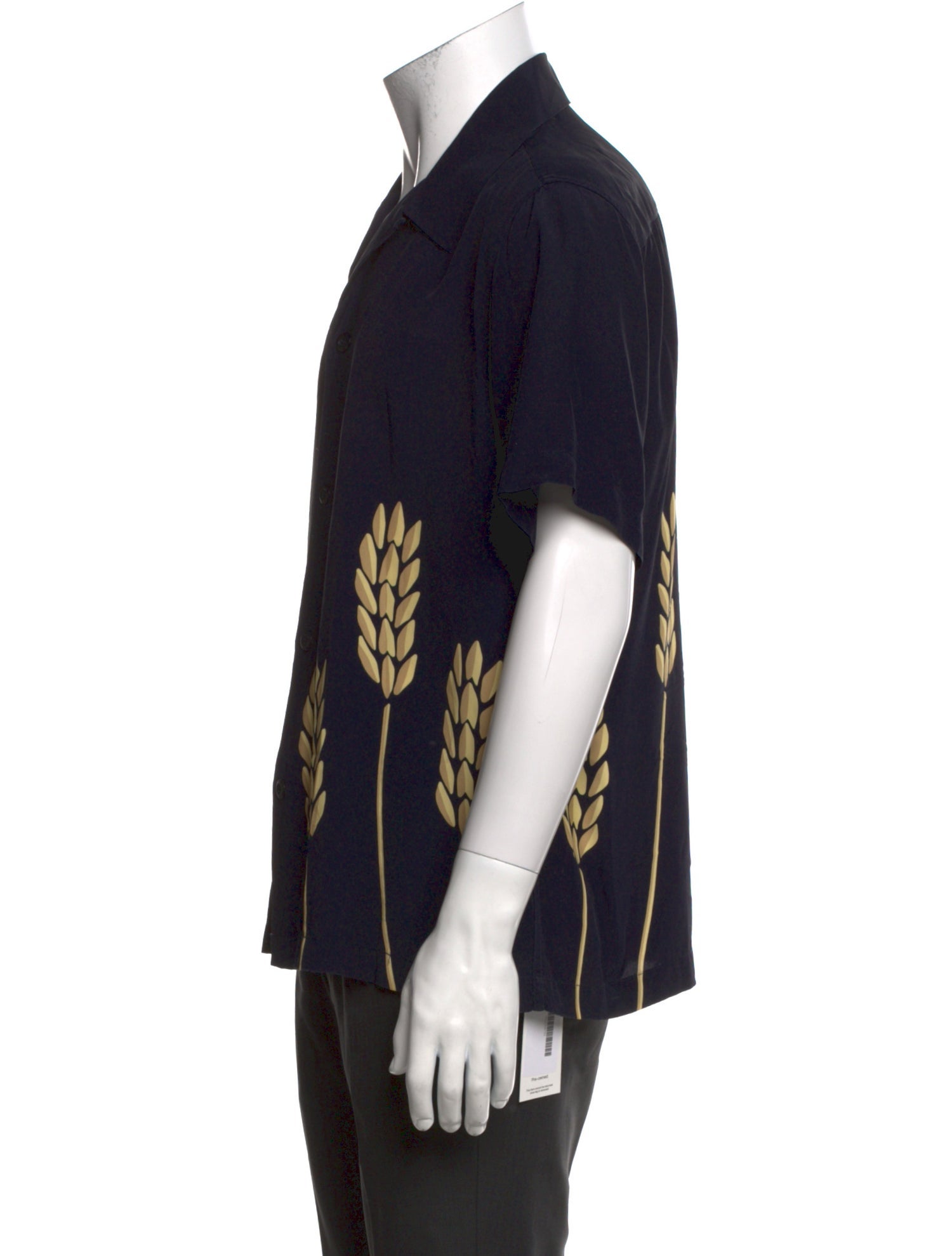 Sandro Printed Short Sleeve Shirt