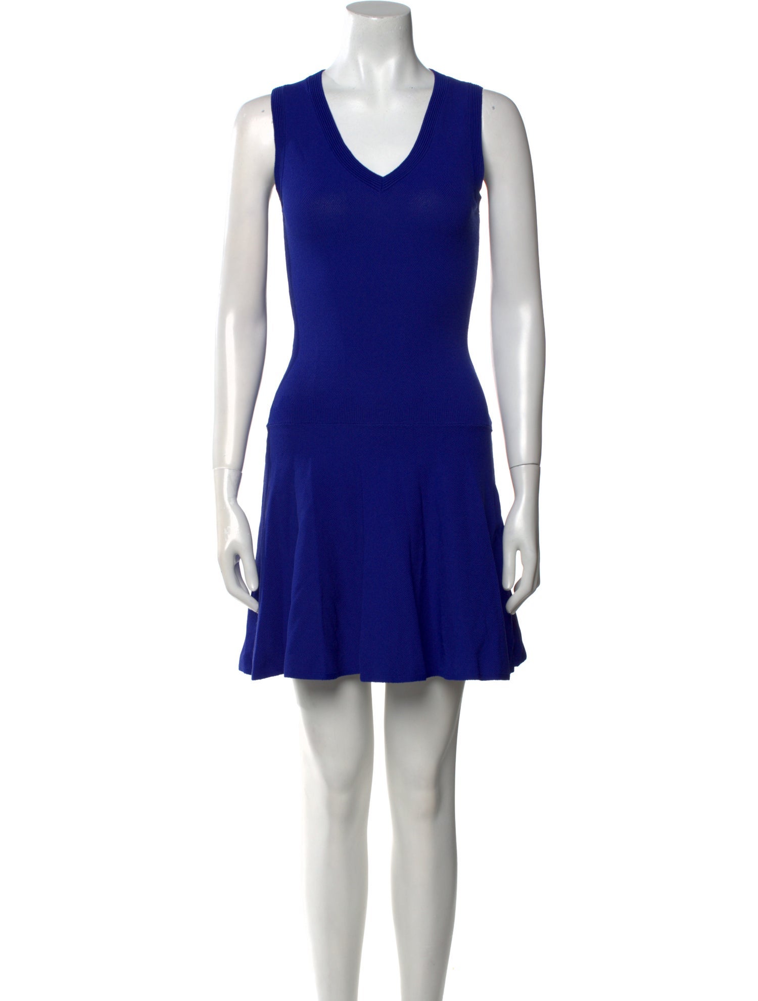 Sandro V-Neck Mini Dress