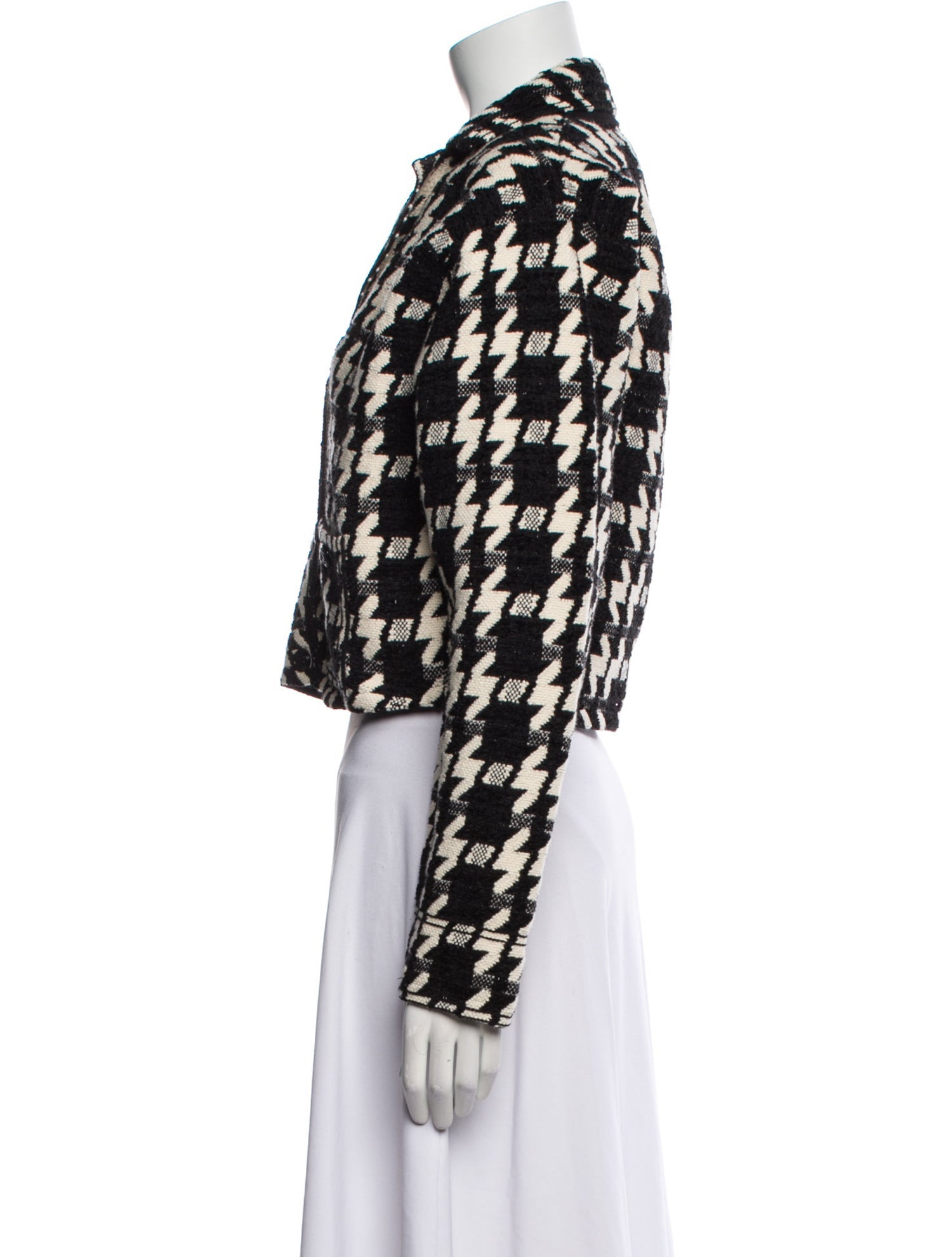 Sandro Houndstooth Print Blazer w/ Tags