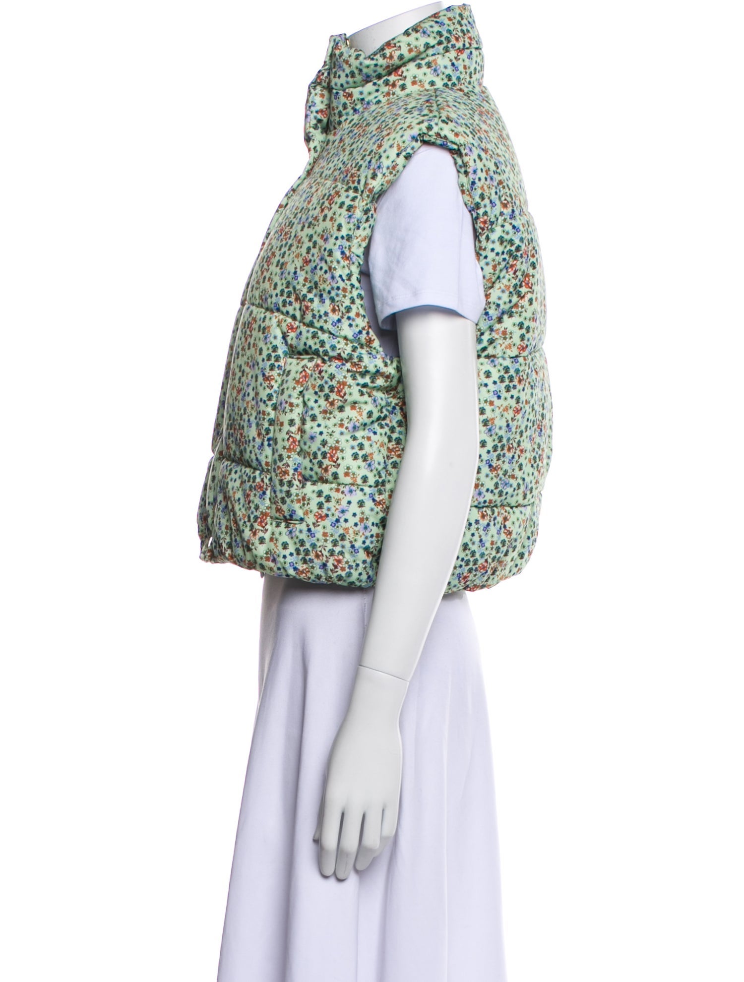 Sandro Floral Print Vest