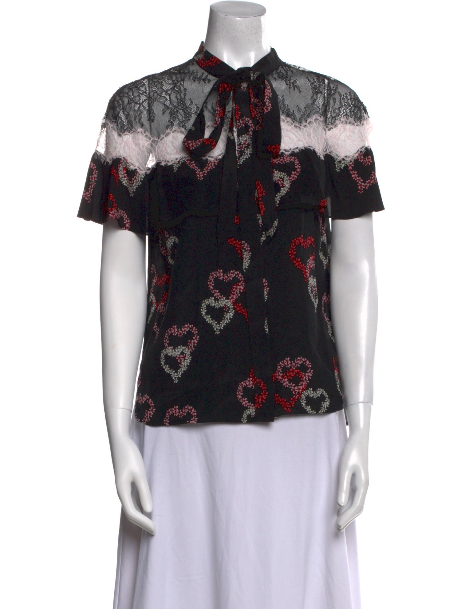 Sandro Silk Floral Print Sweater w/ Tags