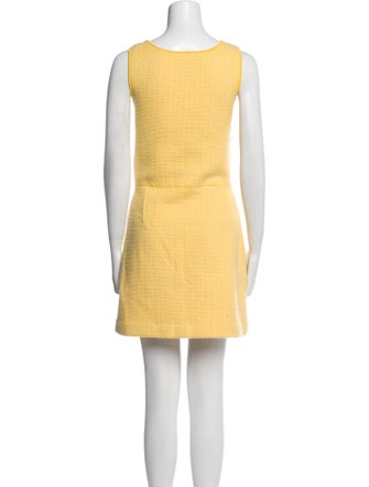 Sandro Square Neckline Mini Dress