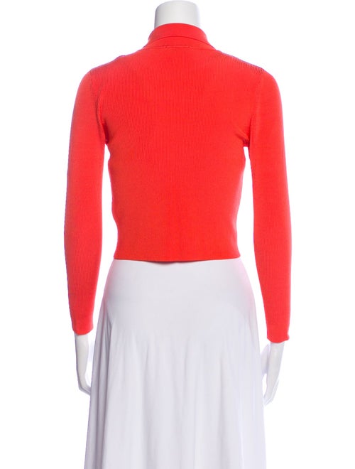 Sandro Long Sleeve Crop Top