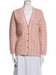 Sandro Tweed Pattern Blazer